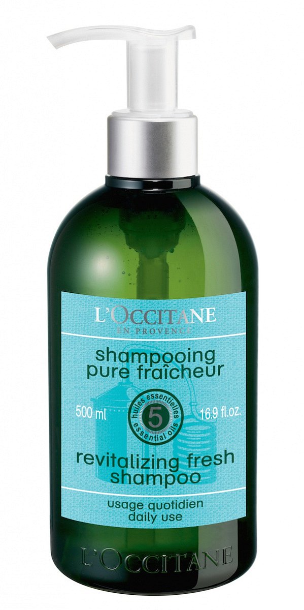 Revitalizační osvěžující šampon Aromachologie. Cena 645 Kč.