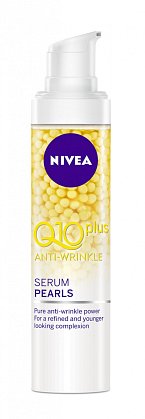 Perlové sérum proti vráskám Q10 plus, Nivea, cena 400 Kč.