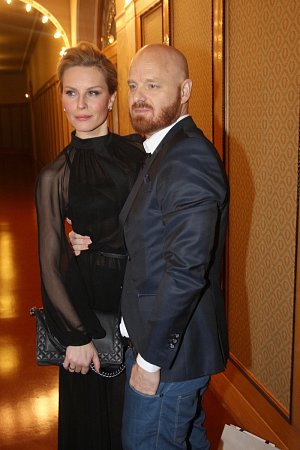 Simona Krainová s manželem Karlem Vágnerem