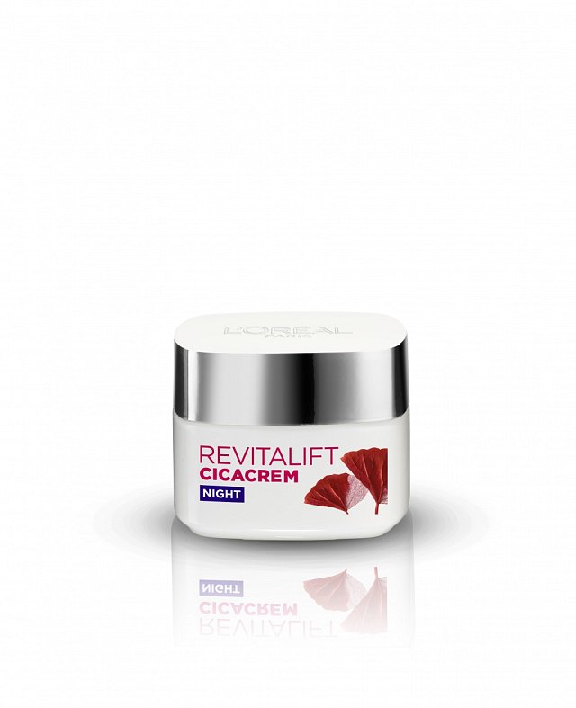 Noční krém Revitalift Cica Cream, L´Oréal Paris, cena 350 Kč.