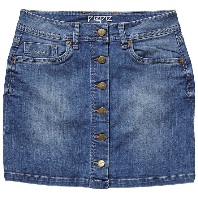 Džínová sukně Pepe Jeans, info o ceně v obchodě.