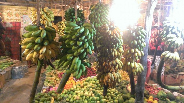 Ovoce, včetně banánů si tu užijete dosyta a rozhodně byste si ho neměli odpírat. Je levné a skvěle chutná.