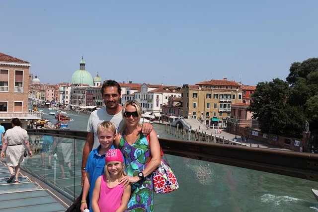 S rodinou jezdí Šebrle do Itálie už mnoho let.