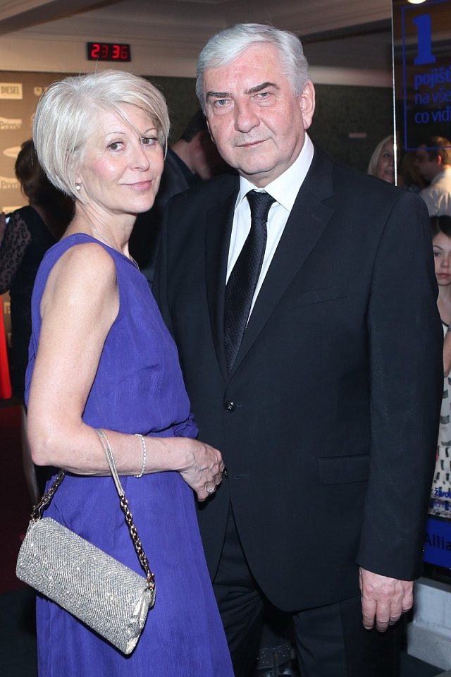 Miroslav Donutil s manželkou Zuzanou