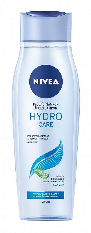 Hydratační šampón Hydro Care, Nivea, cena 75 Kč.