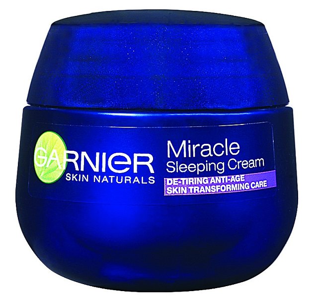 Síla masky v jemném krému Miracle Sleeping Cream, Garnier, 48 ml 280 Kč 