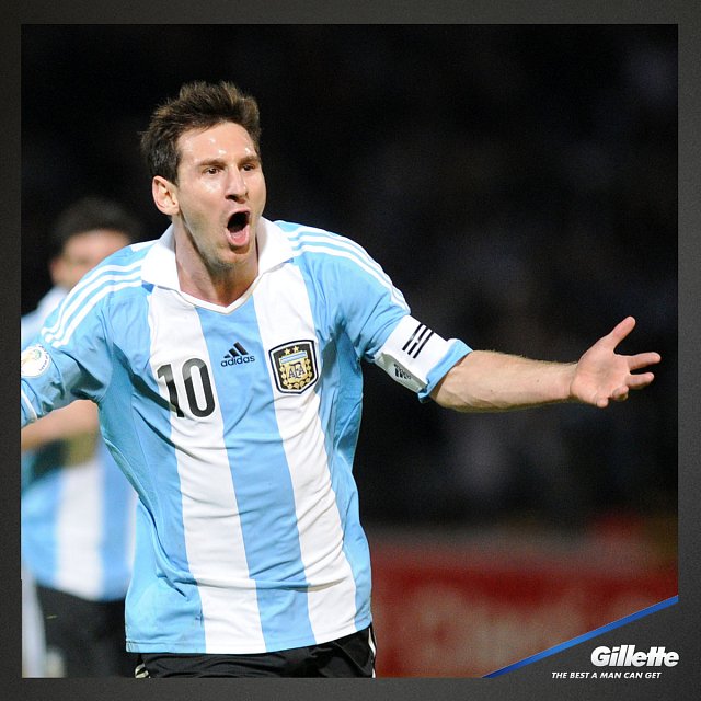 Lionel Messi_Gillette