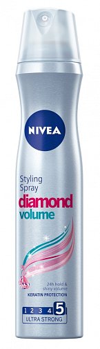 Diamond Volume Spray, Nivea (250 ml, 95 Kč)