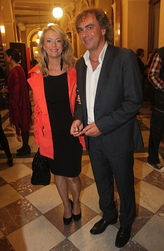 Lucie Benešová s manželem Tomášem Matonohou po čase rádi vyrazili do společnosti.