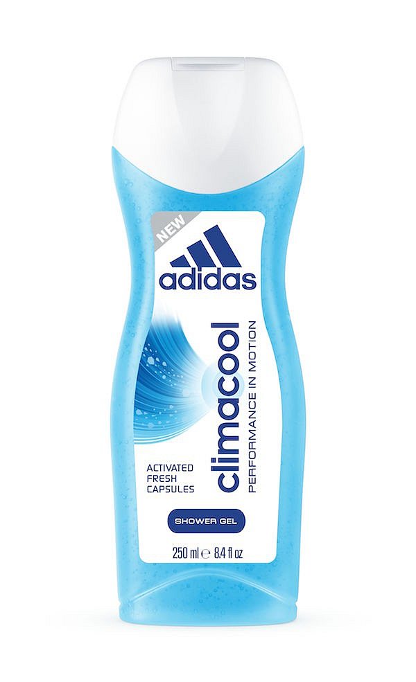 Dámský sprchový gel adidas climacool, cena 79 Kč.