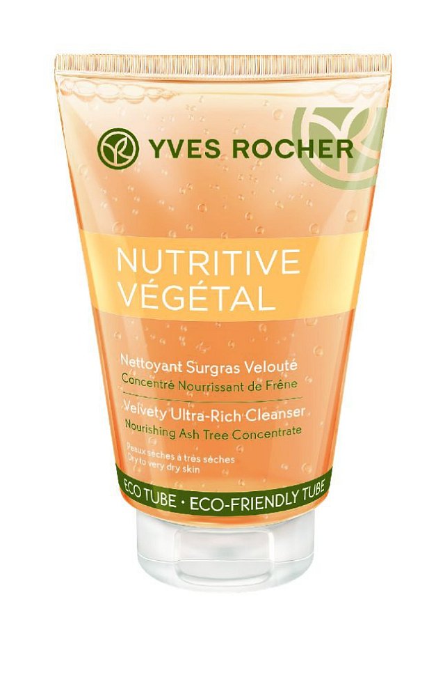 Čistící gel s vyživujícími účinky, NUTRITIVE VÉGÉTAL, Yves Rocher, cena 239 Kč.