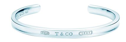 NÁRAMEK TIFFANY & CO., 8300 Kč.