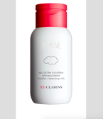 Osvěžující voda z nové řady My Clarins, příjemná jako mléko, RE-MOVE Cleansing Milk, cena 500 Kč.