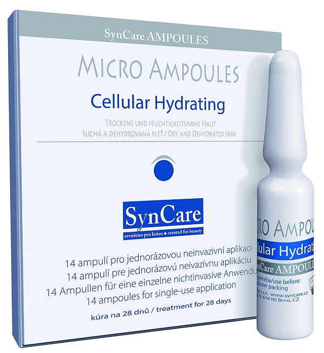 Intenzivní 28denní hydratační kúra Cellular Hydrating, SynCare, 14 ampulí 689 Kč