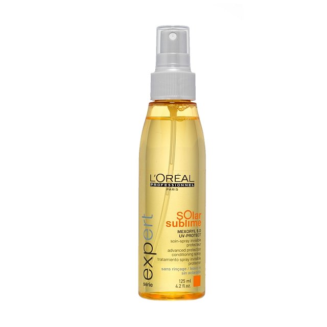 Výživný sprej na sluncem poškozené vlasy L´Oréal Professionnell Solaire Sublime Spray, 214 Kč 