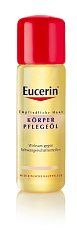Eucerin 100% přírodní olej, kombinace přírodního mandlového, jojobového a slunečnicového oleje, pro účinnou redukci strií a předcházení jejich vzniku; www.eucerin.cz, 125 ml za 375 Kč.