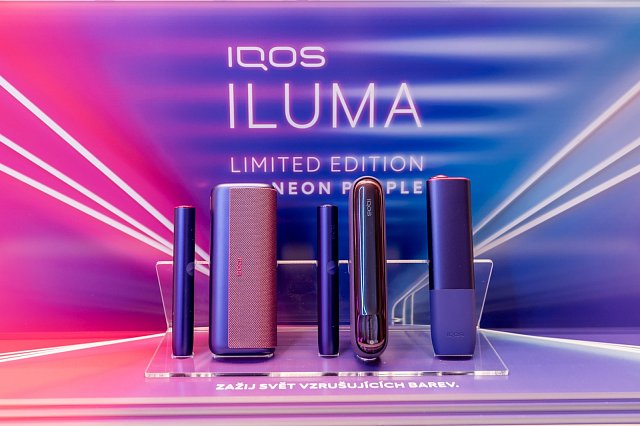 Limitovaná edice IQOS ILUMA Neon Purple