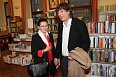 Dana Morávková přišla s manželem a v prostředí knihkupectví se jim moc líbilo