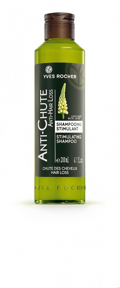 Šampon podporující růst vlasů od Yves Rocher. Cena 115 Kč.