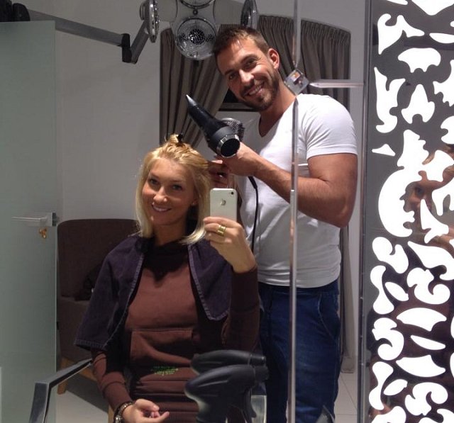Jednou z nejvěrnějších klientek Tomášova salonu je Dominika Mesarošová