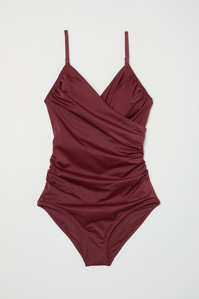 Typ plavek "Větší bříško" - jednodílné plavky, H&M, cena 899 Kč