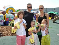Rolins se ve FunParku Žirafa setkala také s Janou Adamcovou a jejími dětmi.