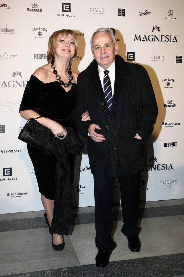 Eliška Balzerová s manželem