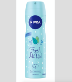 Antiperspirant sprej Fresh Me Up, NIVEA, 150 ml, 88 Kč.