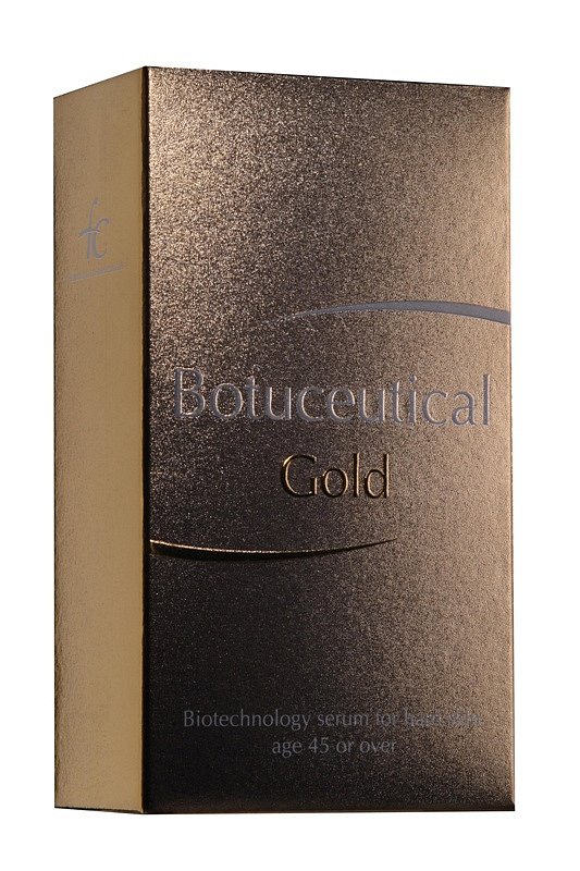 Fytofontana Botuceutical Gold rozjasňájící sérum proti vráskám. Cena 959 Kč.
