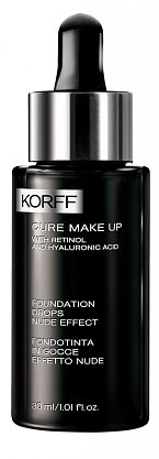 Pečující Cure Make-up s retinolem a kyselinou hyaluronovou, Korff, 30 ml 1740 Kč.