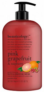 Pěna do koupele BEAUTICOLOGY RŮŽOVÝ GRAPEFRUIT & MALINY, K dostání v síti parfumerií Marionnaud 149 Kč. 