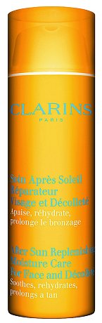 Hydratační péče na obličej po opalování After Sun Replenishing Moisture Care for Face and Décolleté, Clarins, 50 ml 970 Kč