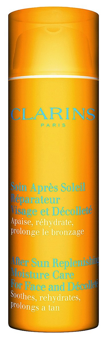 Hydratační péče na obličej po opalování After Sun Replenishing Moisture Care for Face and Décolleté, Clarins, 50 ml 970 Kč