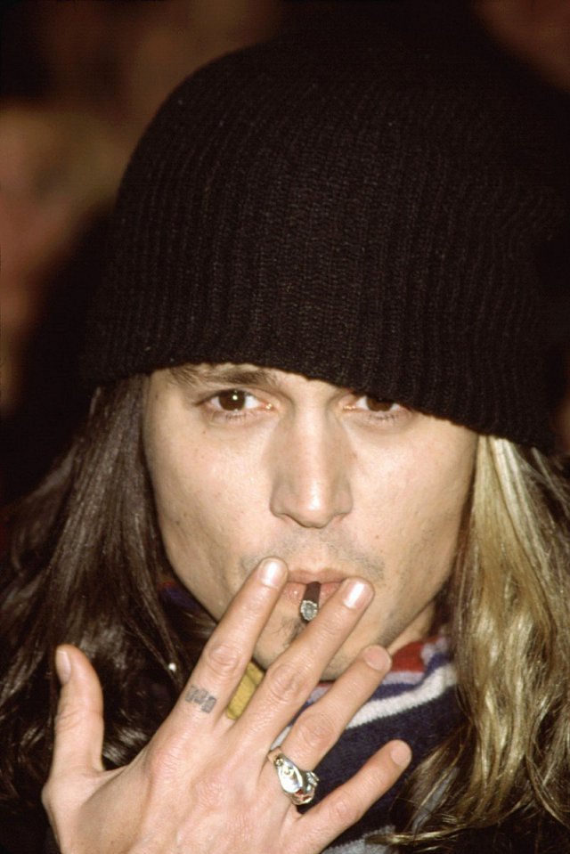 Herec Johnny Depp v roce 2000.
