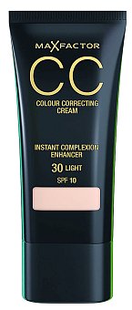 CC cream SPF 10 díky vysoké pigmentaci poskytuje skvělou úroveň krytí, Max Factor, 30 ml 189 Kč.