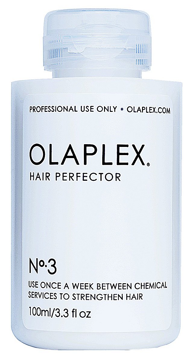  Intenzivní domácí ošetření Hair Perfector No. 3 dodává hydrataci a výživu, Olaplex, v prodeji ve vybraných kadeřnických salonech, cenu produktu si každý salon určuje sám.
