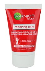 Regenerační krém na nohy GARNIER Repairing Care, cena 79 Kč.