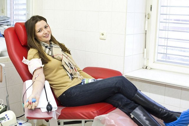 Eva Čerešňáková daruje krev pravidelně.