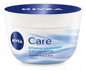 Výživný krém Nivea Care, Nivea, cena 145 Kč.