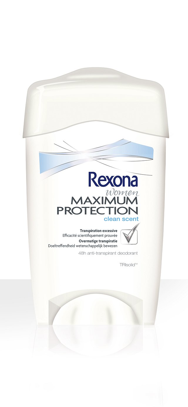 Extra účinný antiperspirant Rexona Maximum Protection, k dostání v pánské i dámské verzi, 149,90 Kč