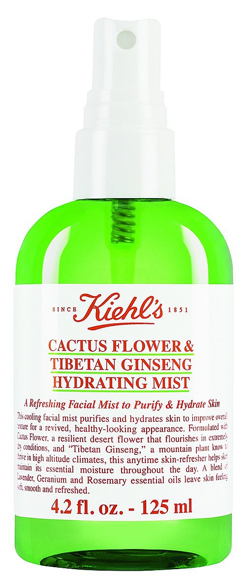 Nový osvěžující hydratační sprej Cactus Flower&Tibetan Gin- seng Hydrating Mist, Kiehl’s, 125ml 720 Kč