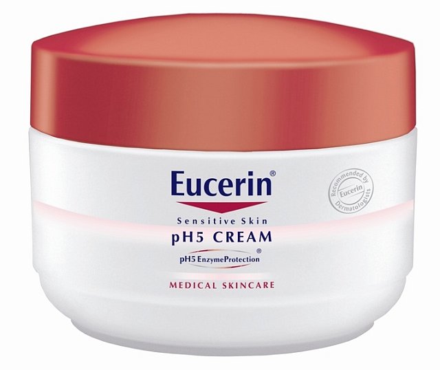 Hydratační krém na obličej a tělo pH5 Cream, Eucerin, cena 269 Kč.