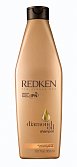 Diamond oil šampón značky Redken vyživuje vlasy do hloubky.