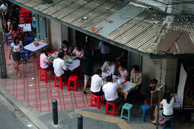 Lokální thajská restaurace