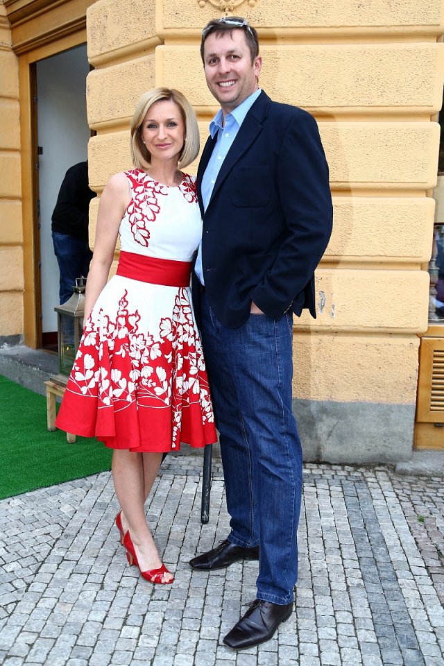 Terezie Kašparovská se svým kolegou Tomášem Hauptvogelem