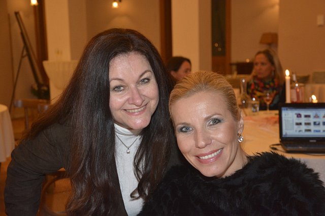Vedoucí PR a marketingu Resortu Svatá Kateřina Eva Krížová s Andreou Ježkovou 