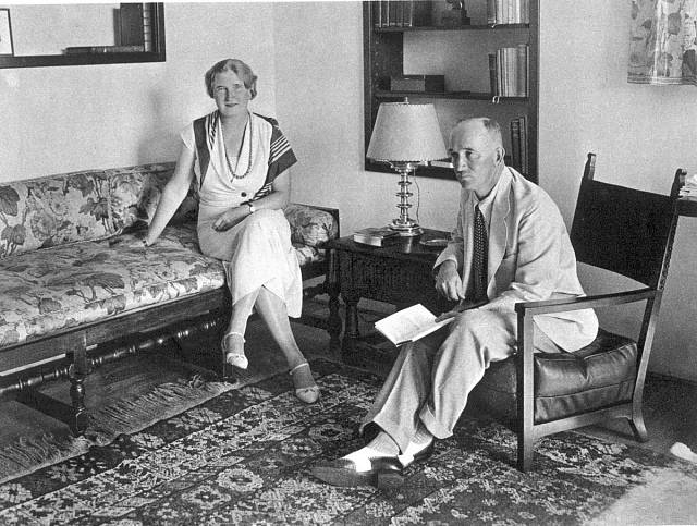 Odpočinková místnost v roce 1933