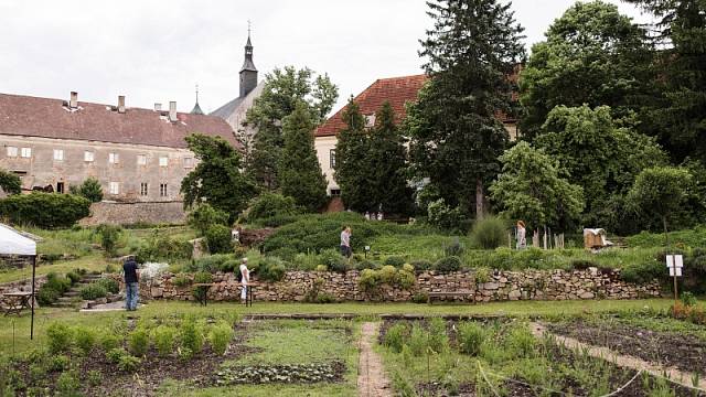 Krafferova zahrada v historickém centru Jindřichova Hradce má zajímavý příběh.