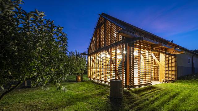 Přístavba domu u Tálinského rybníka zvítězila v minulém ročníku v kategorii Dřevěné budovy - realizace.