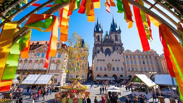 Velikonoční trhy na Staroměstském náměstí, Praha